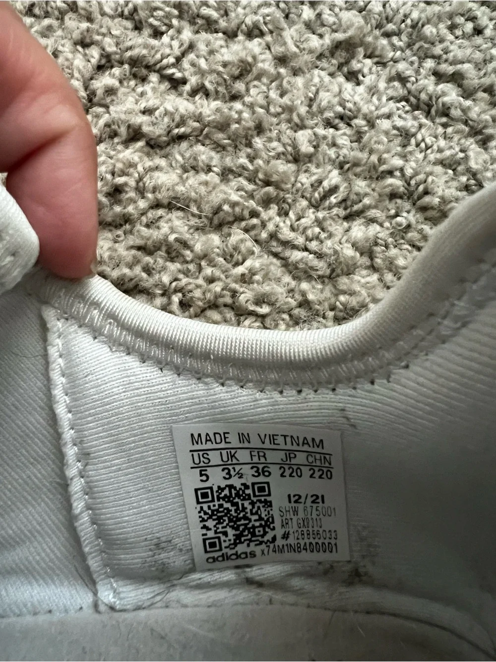adidas White NMD_R1 Sneakers
